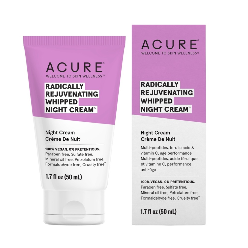 Acure Radically Rejuvenating Whipped Night Crea m